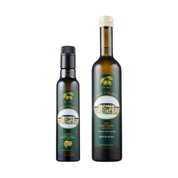 【聚德富】FDV農家瑞第一道冷壓特級初榨橄欖油（橄欖油500ml+檸檬橄欖油250ml）