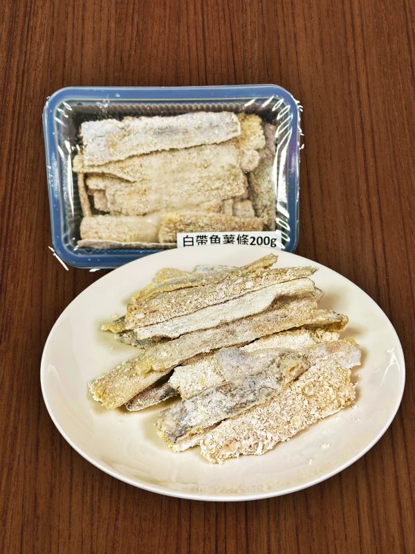【試好漁】預炸白帶魚薯條